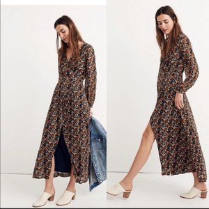 Madewell Nightflower Maxi Dress in Prairie Blossom